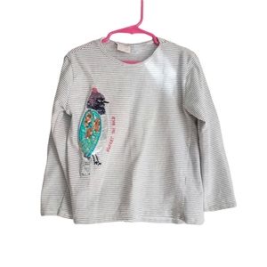 Zara kids long sleeve girls  top size 7